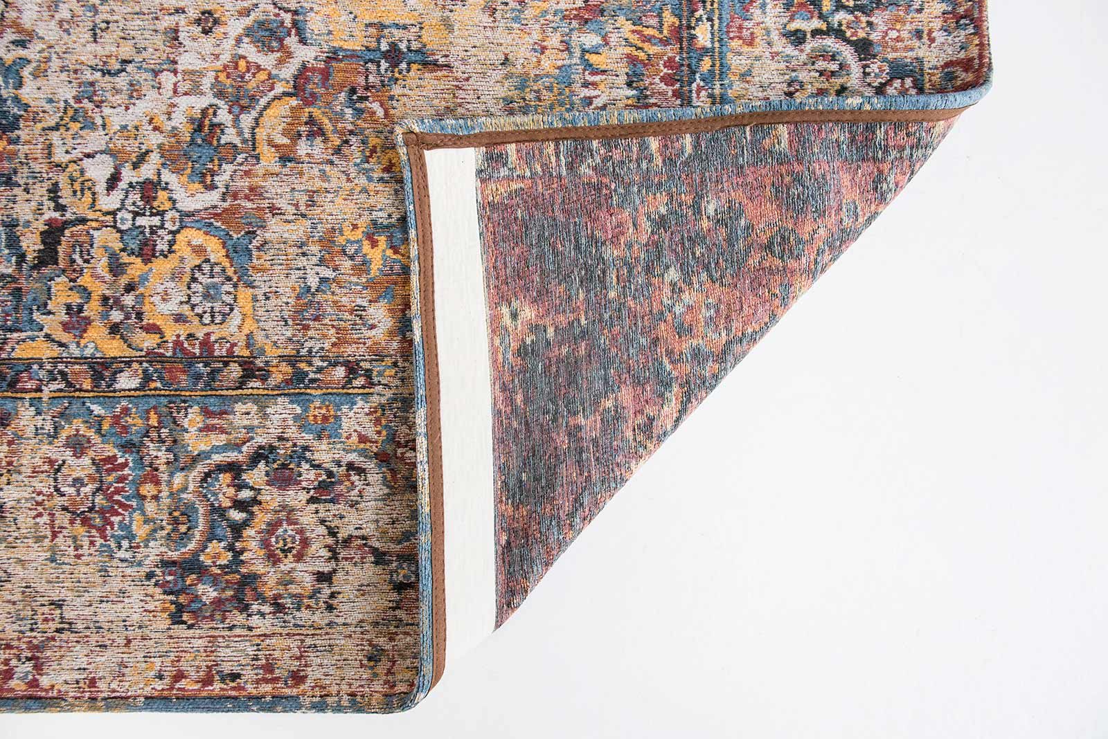 Louis De Poortere rug LX 8713 Antiquarian Antique Bakthiari Khedive Multi back