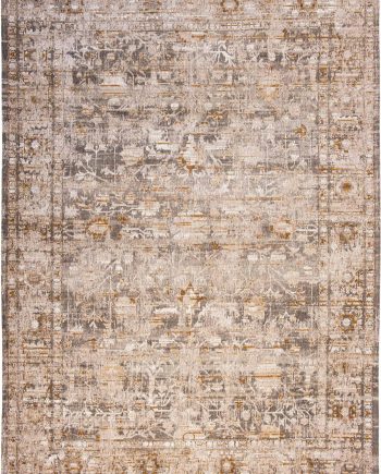 Louis De Poortere rug LX 8884 Antiquarian Ushak Suleiman Grey