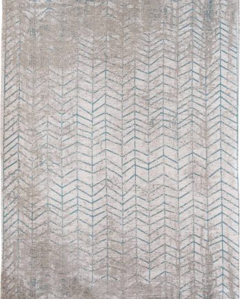 Louis De Poortere rug LX 8927 Mad Men Jacobs Ladder Tribeca Blue