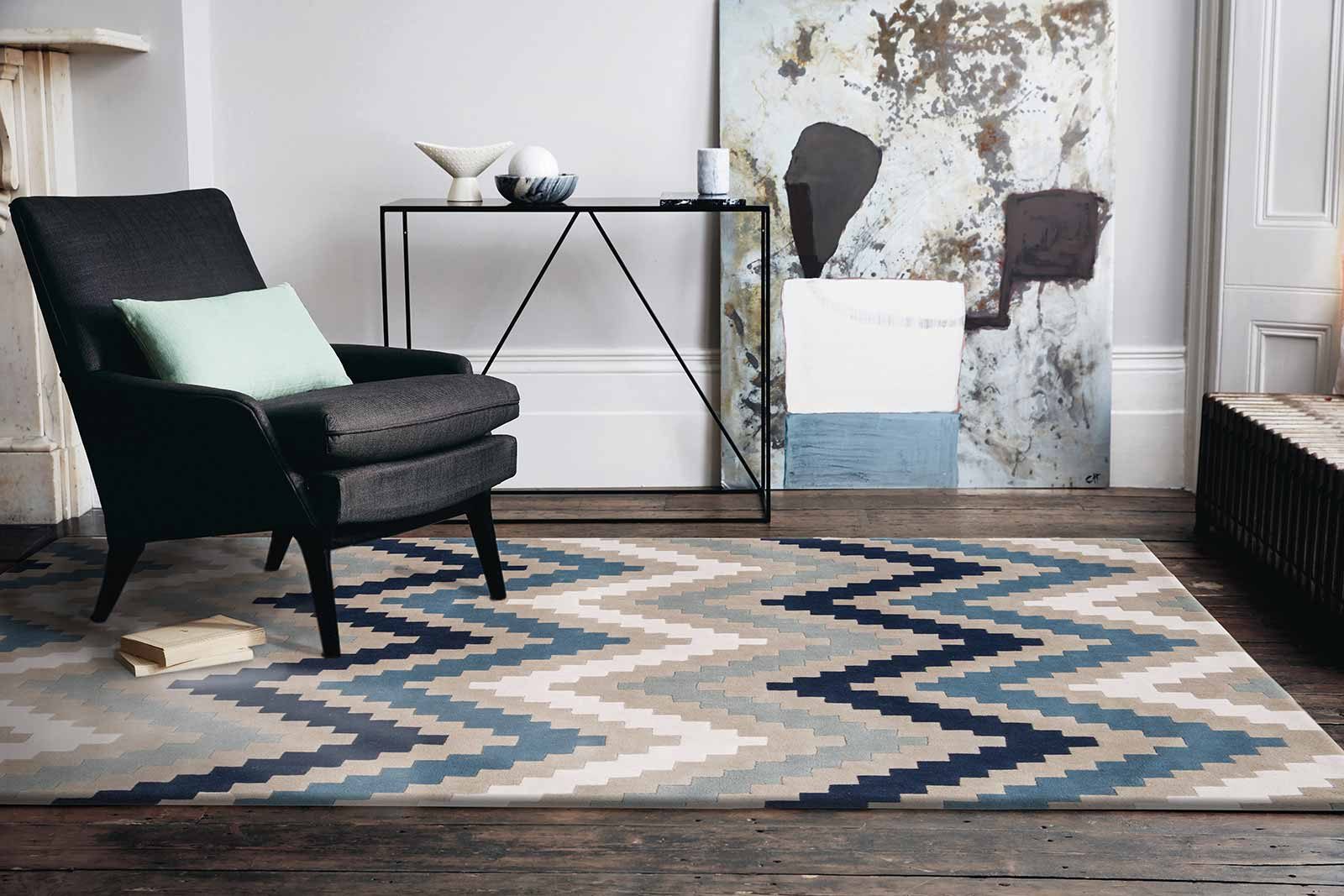 Louis De Poortere rug Romo LX 2000 Scala Indigo interior