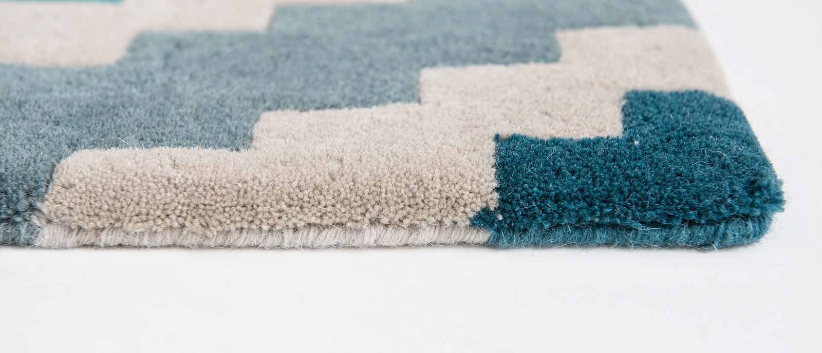 Louis De Poortere rug Romo LX 2003 Scala Teal side