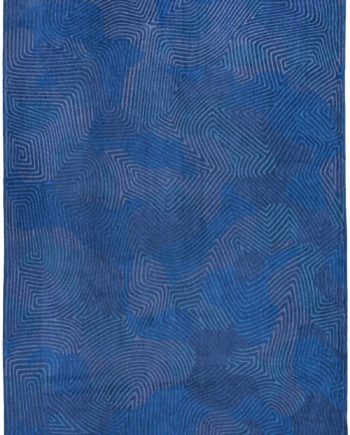 Louis De Poortere rug CS 9225 Meditation Coral Blue Lagoon