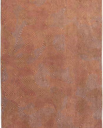 Louis De Poortere rug CS 9230 Meditation Coral Volcano