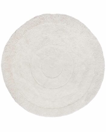 Lorena Canals Woolable Rug Arctic Circle Sheep White Round WO ARCTIC WH 1