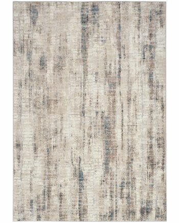 Calvin Klein rug Infinity CK022 IFN02 IVGBL IVORY GREY BLUE 5x7 099446079114
