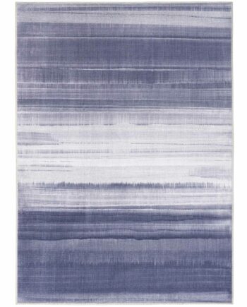 Calvin Klein rug Launder CK031 LDR01 GRYBL GREY BLUE 5x7 099446914699