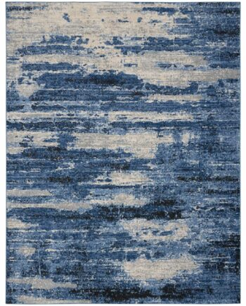 Calvin Klein rug River Flow CK001 RFV01 BLGRY BLUE GREY 8X10 099446845641
