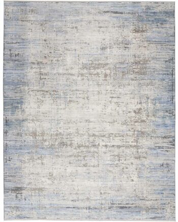 Nourison rug Abstract Hues ABH02 BLGRY BLUE GREY 5X8 099446906335