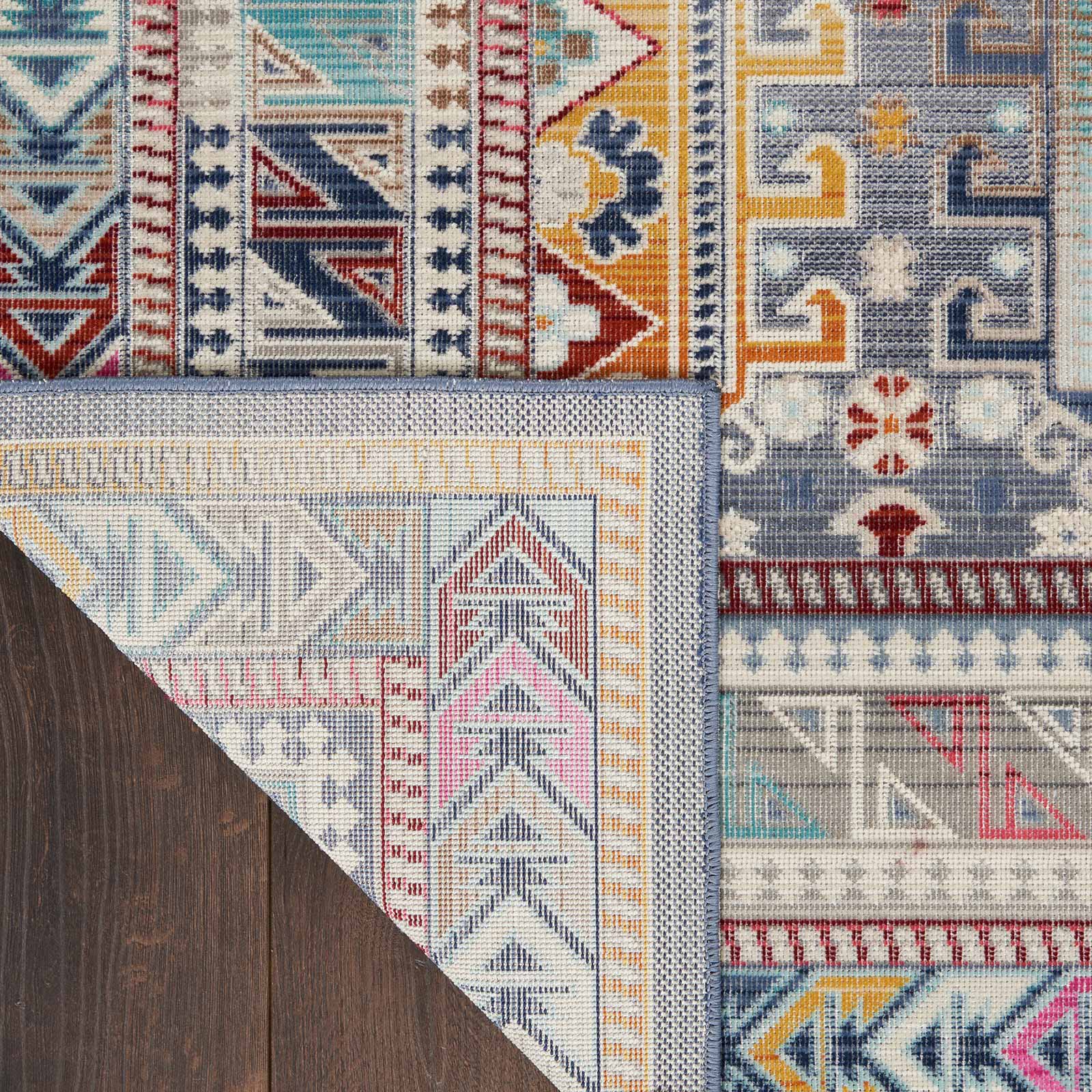 Nourison rug Vintage Kashan VKA06 GYMTC GREY MULTICOLOR 5X8 099446811967 CRB