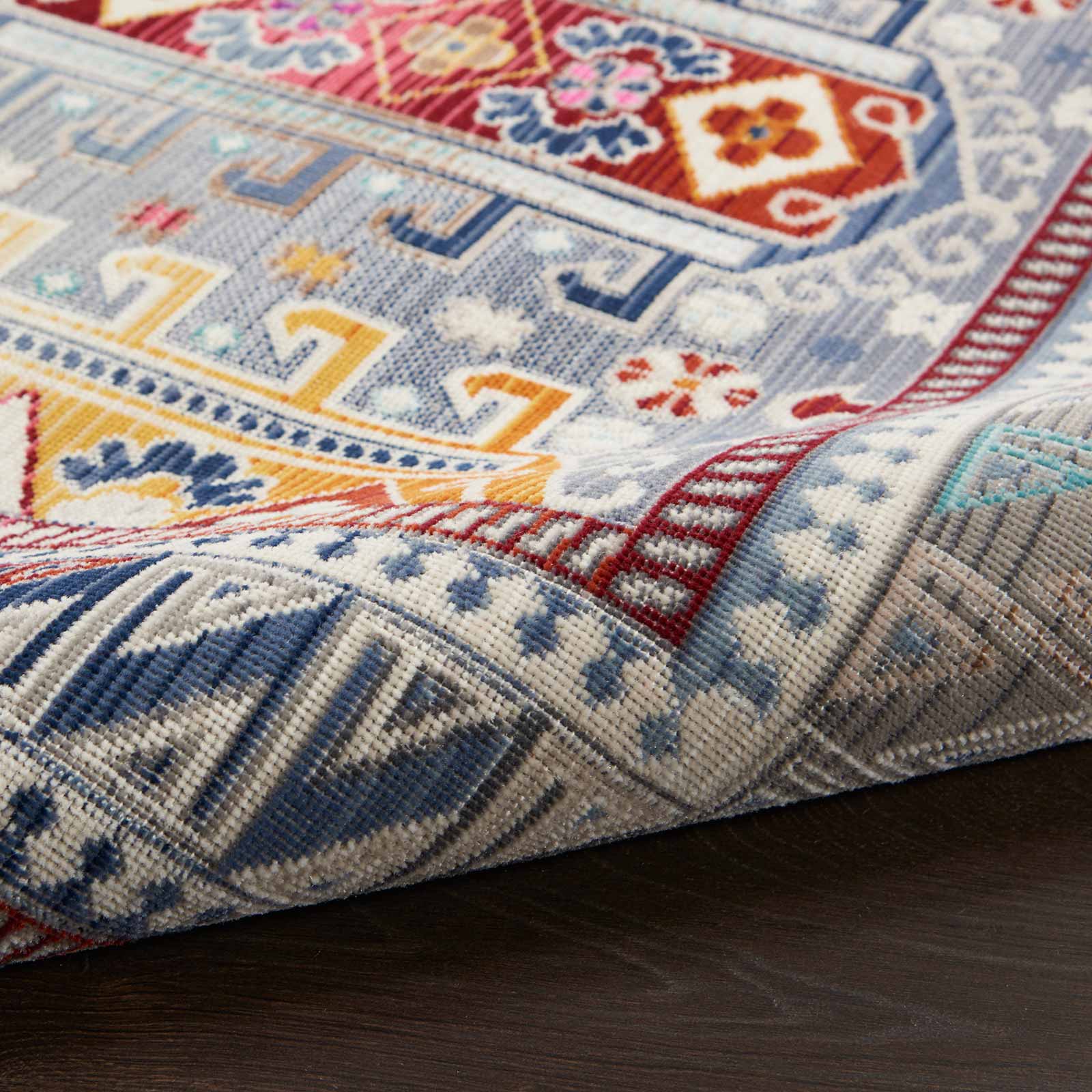 Nourison rug Vintage Kashan VKA06 GYMTC GREY MULTICOLOR 5X8 099446811967 TX01