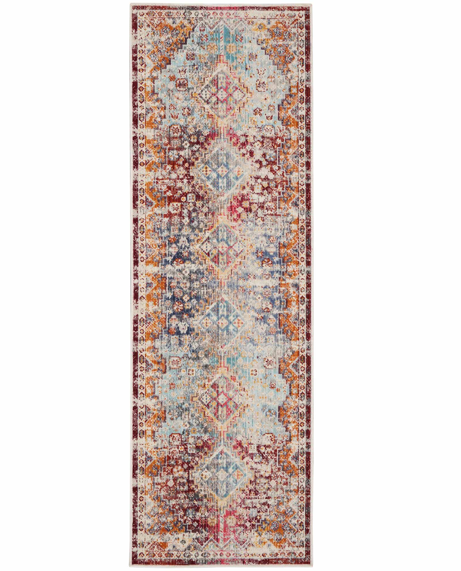 Nourison rug Vintage Kashan VKA09 MULTI MULTICOLOR 2X8 099446852380
