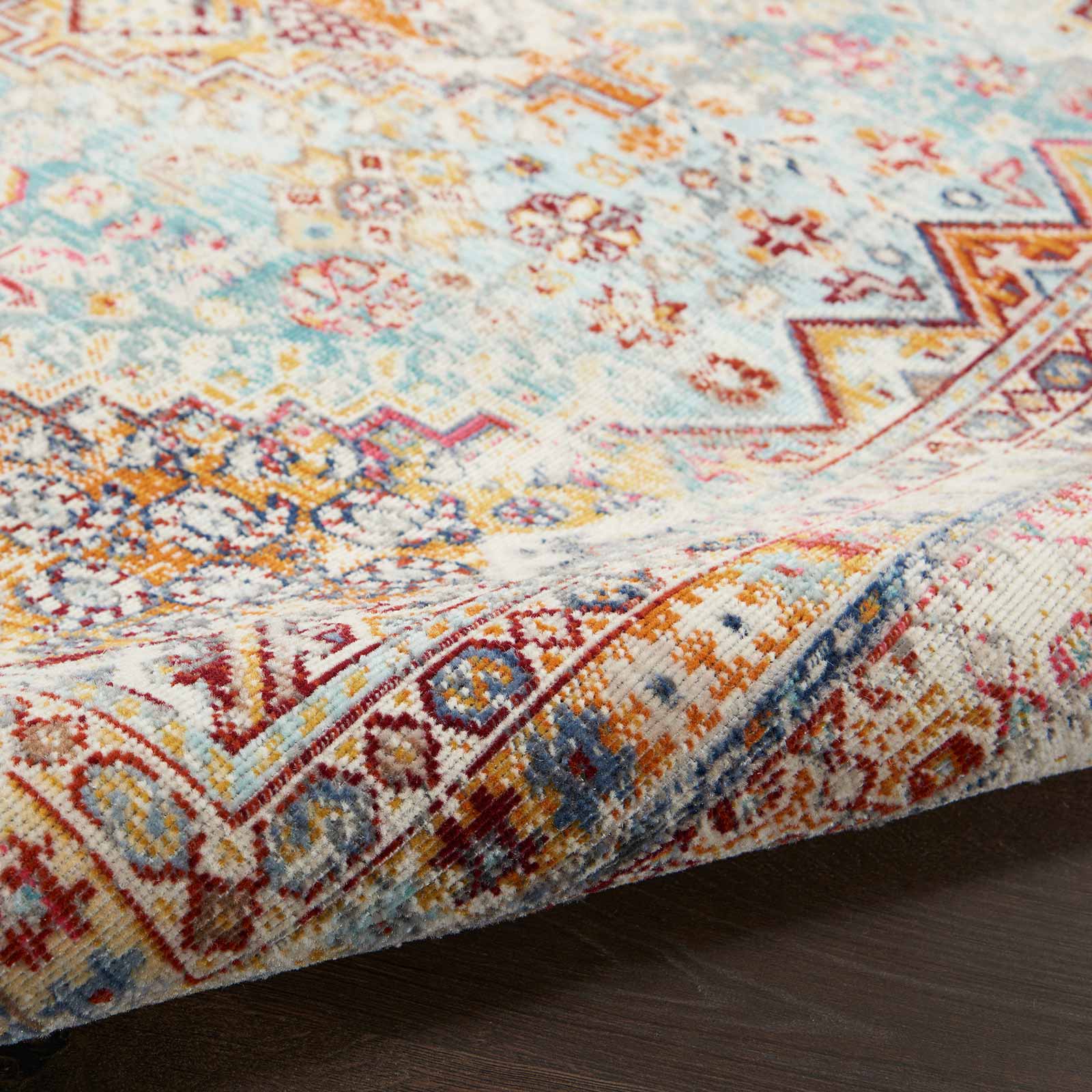 Nourison rug Vintage Kashan VKA09 MULTI MULTICOLOR 5X8 099446852441 TX01