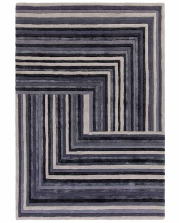 Asiatic rug Matrix 81 Network Indigo