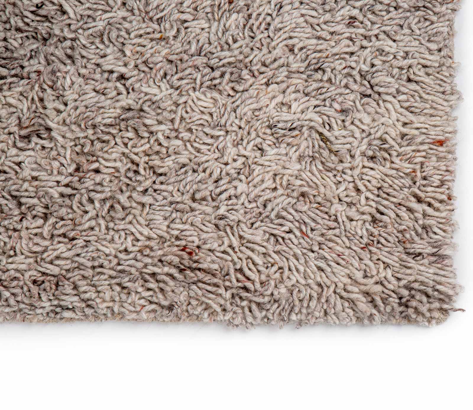 Brinker Carpets rug Berbero Lungo Beige top corner