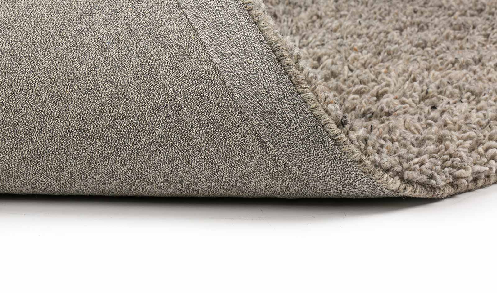 Brinker Carpets rug Berbero Lungo Grey back