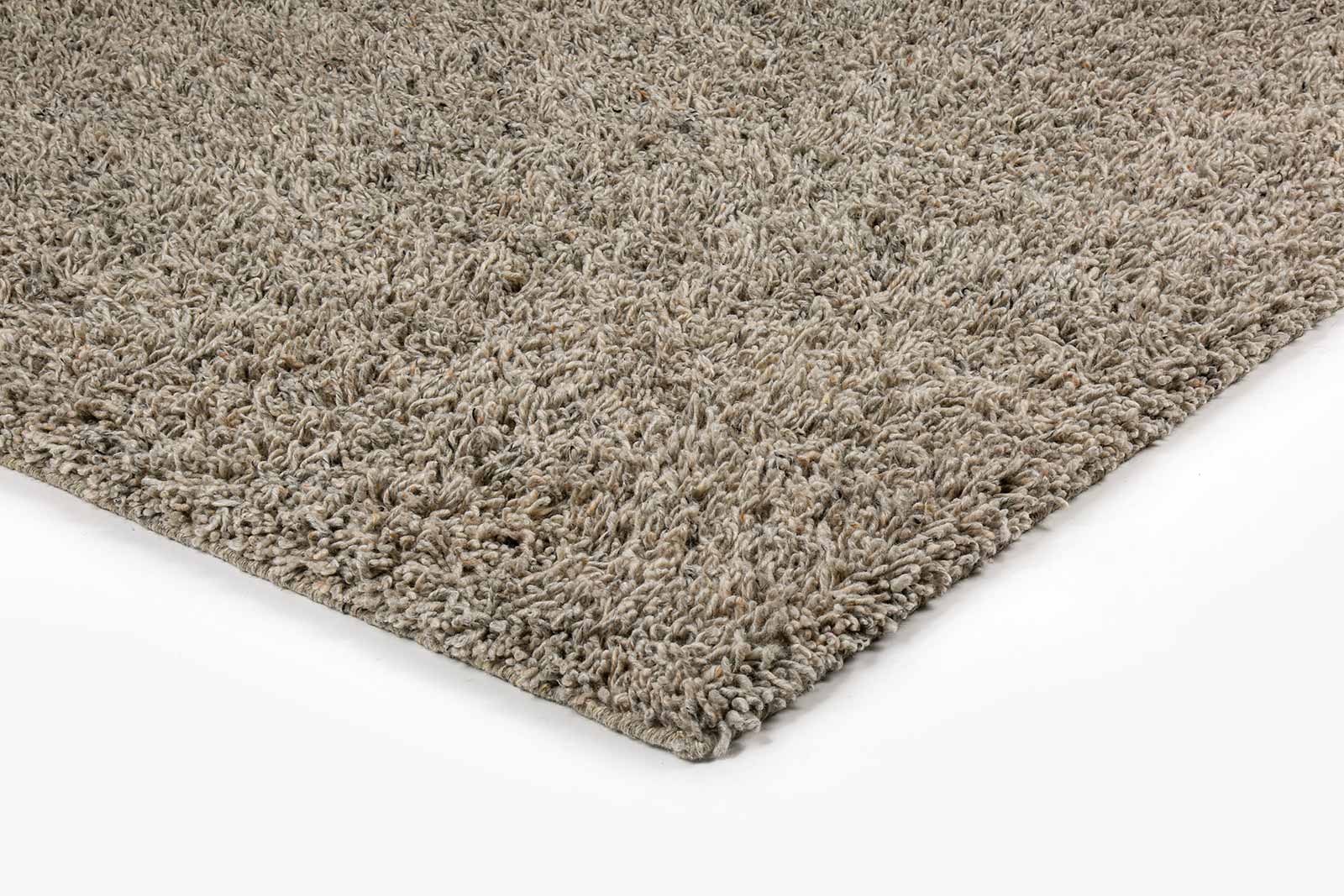 Brinker Carpets rug Berbero Lungo Grey corner