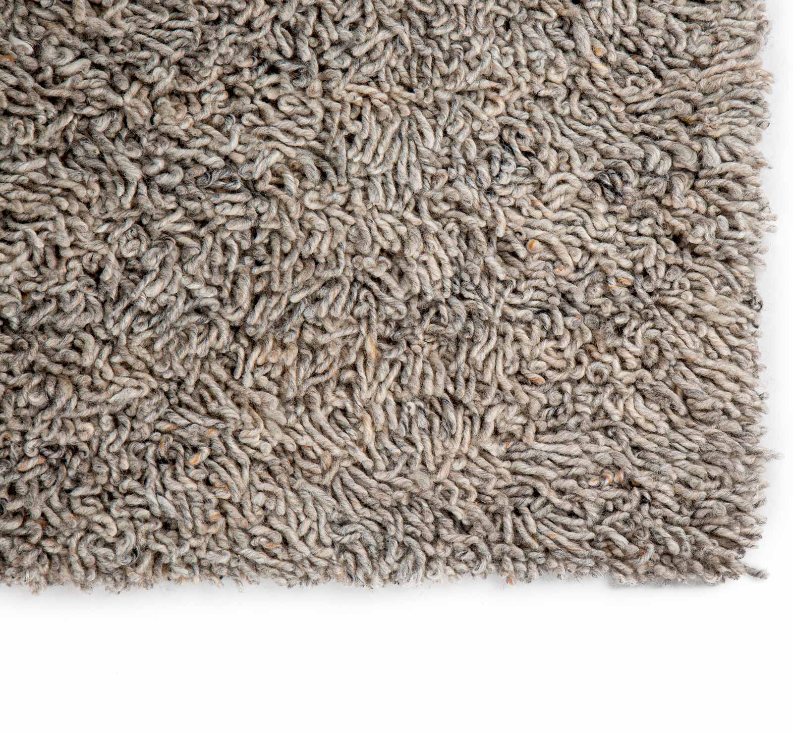 Brinker Carpets rug Berbero Lungo Grey top corner