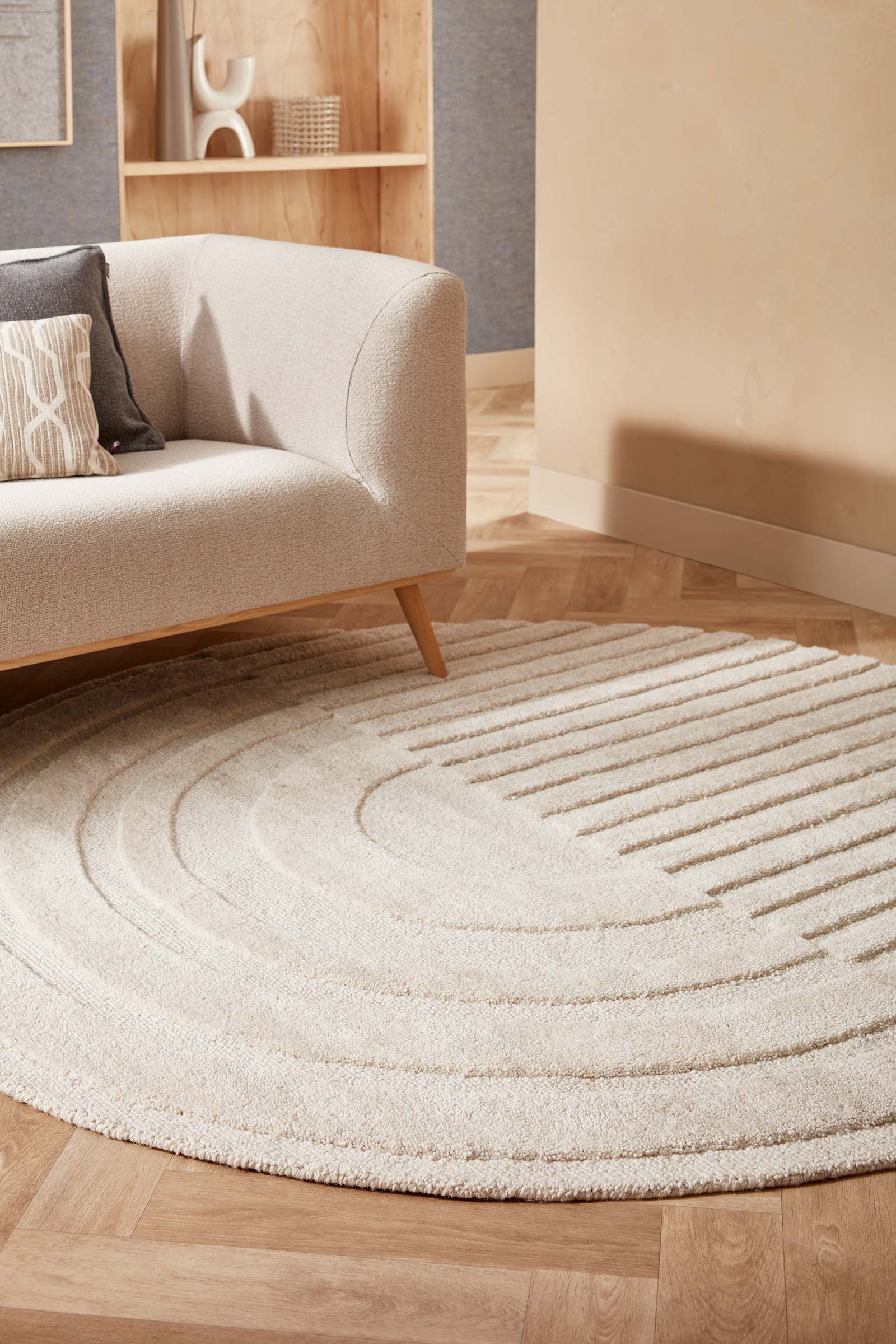 Brinker Carpets rug Monza Girare Light Grey interior 7