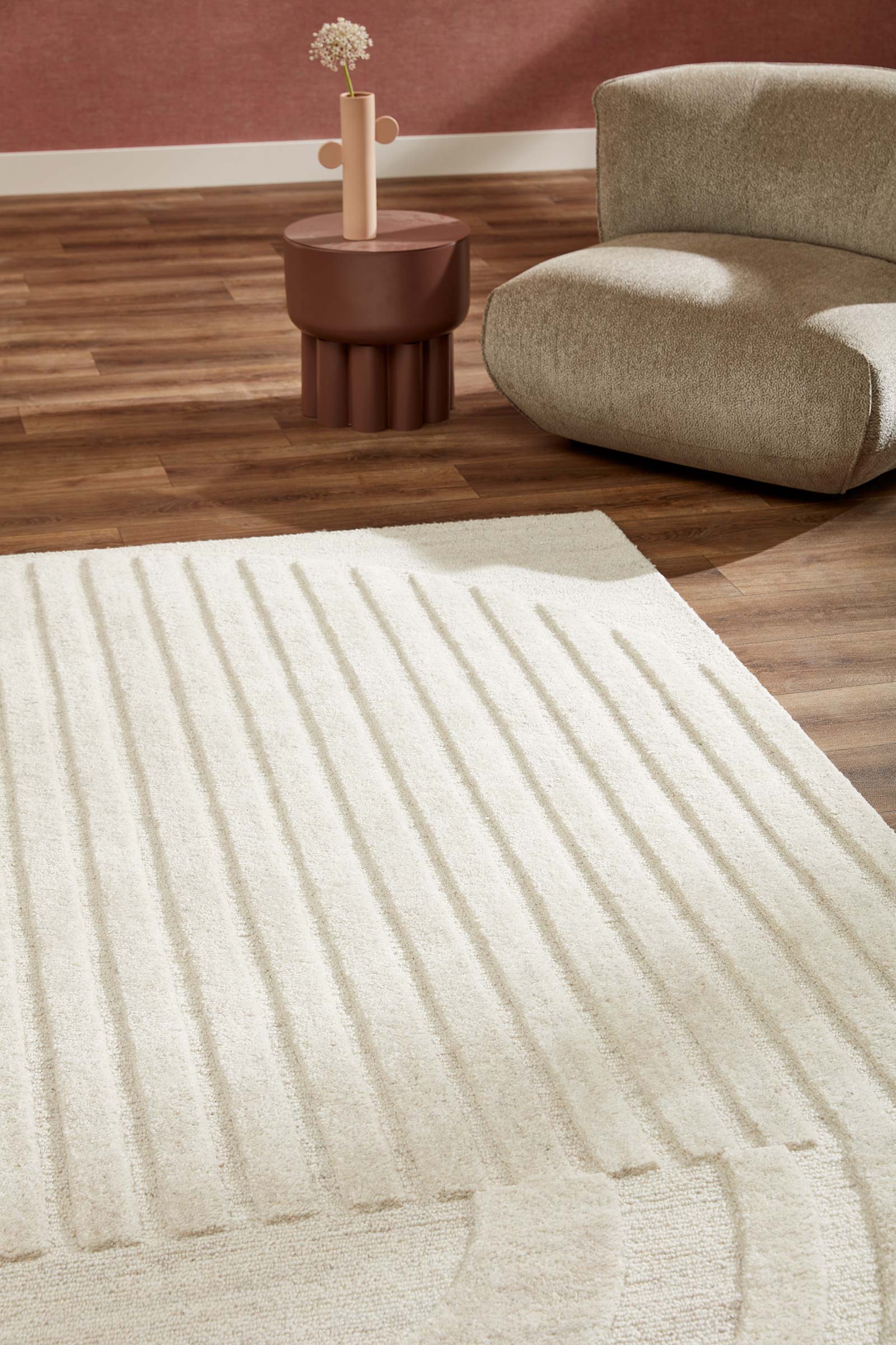 Brinker Carpets rug Monza Light Grey interior 3