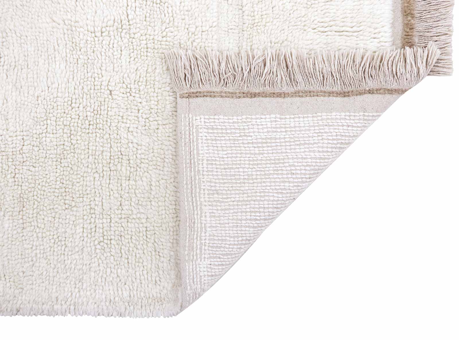 Lorena Canals Woolable Rug Steppe Sheep White WO STEPPE WH K 3
