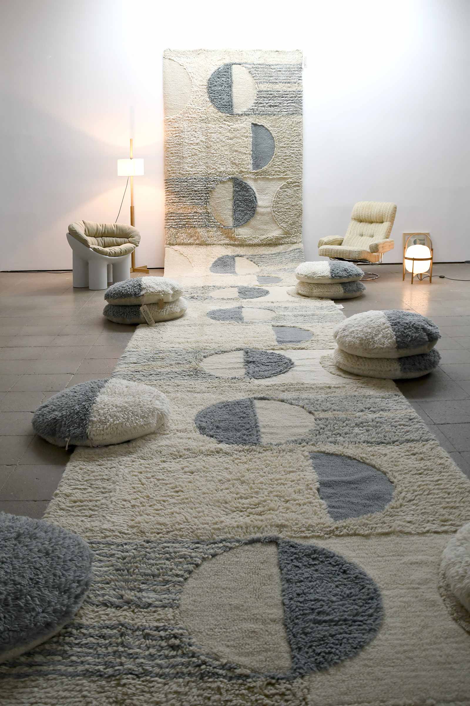 Lorena Canals Woolable Rug Sun Rays WO SUNRAY L 21