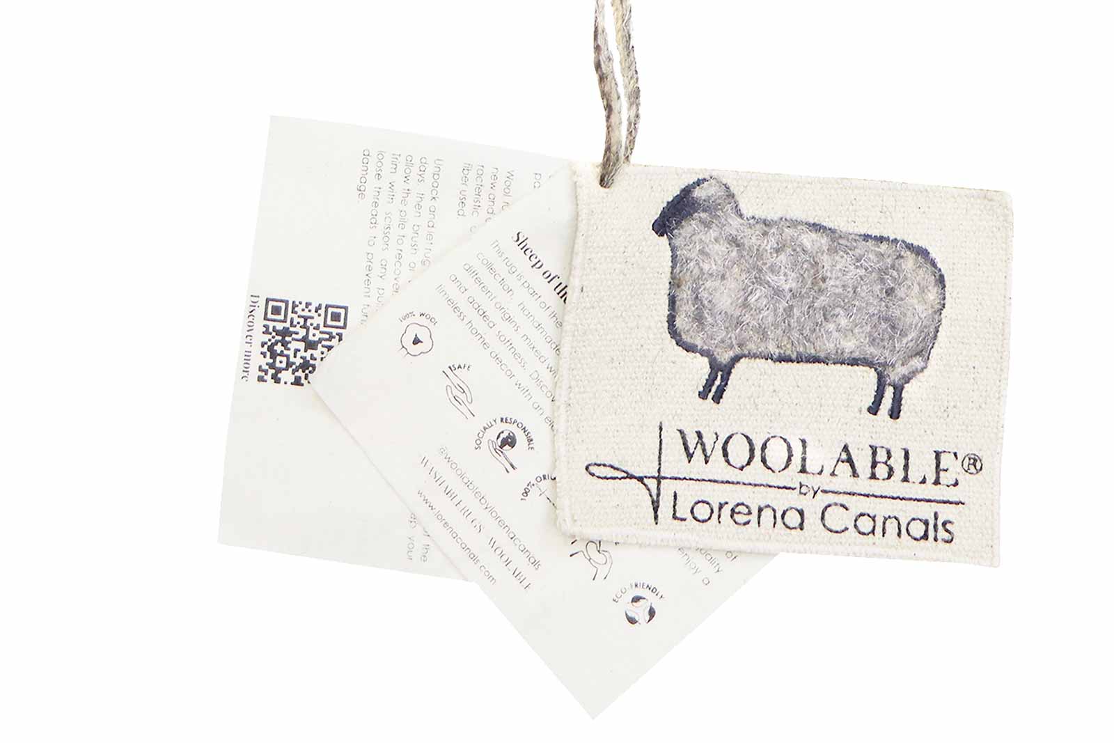 Lorena Canals Woolable Rug Woolly Sheep Grey WO WOOLLY GR LB 1